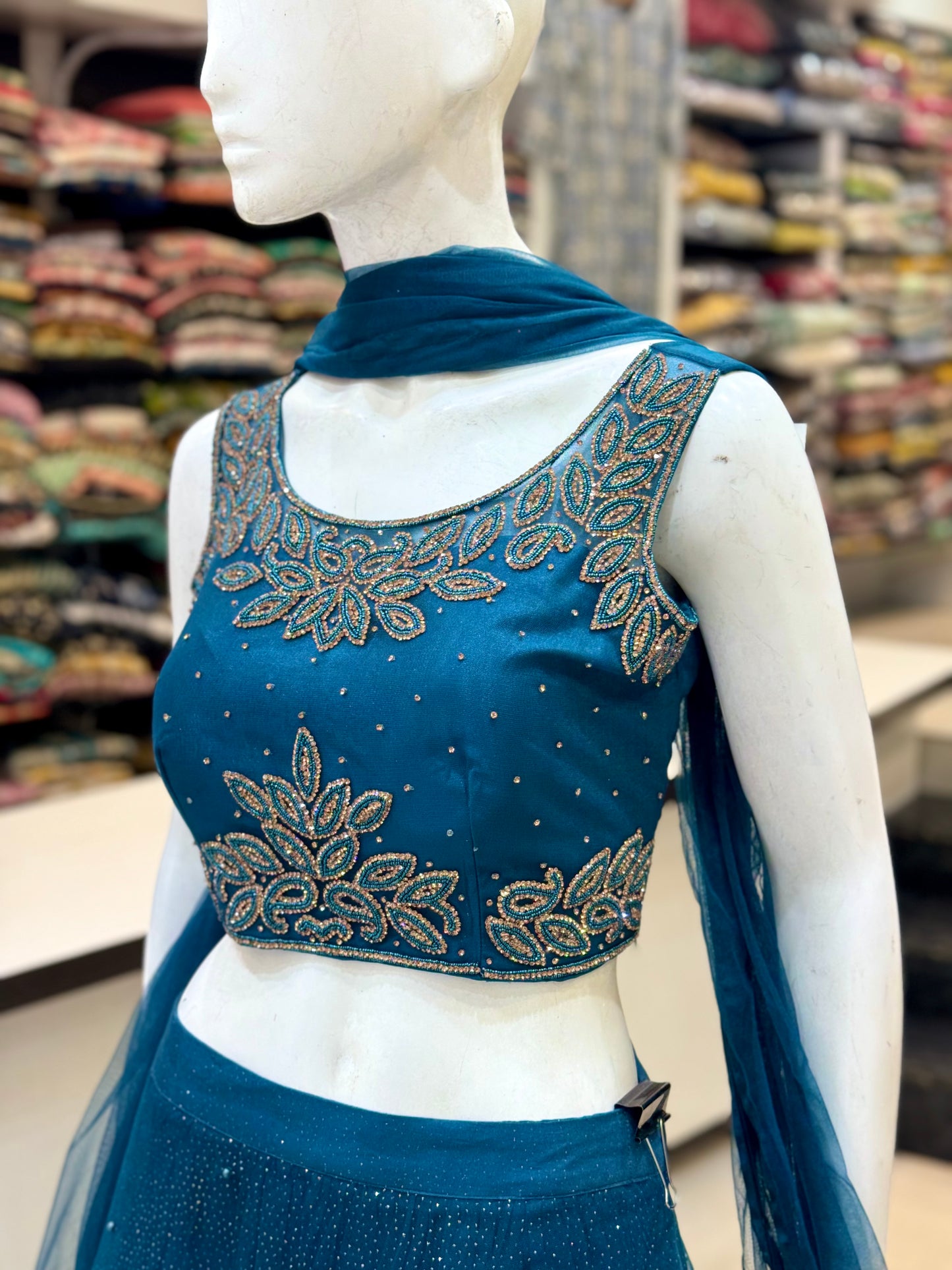 Blue Lehenga Set