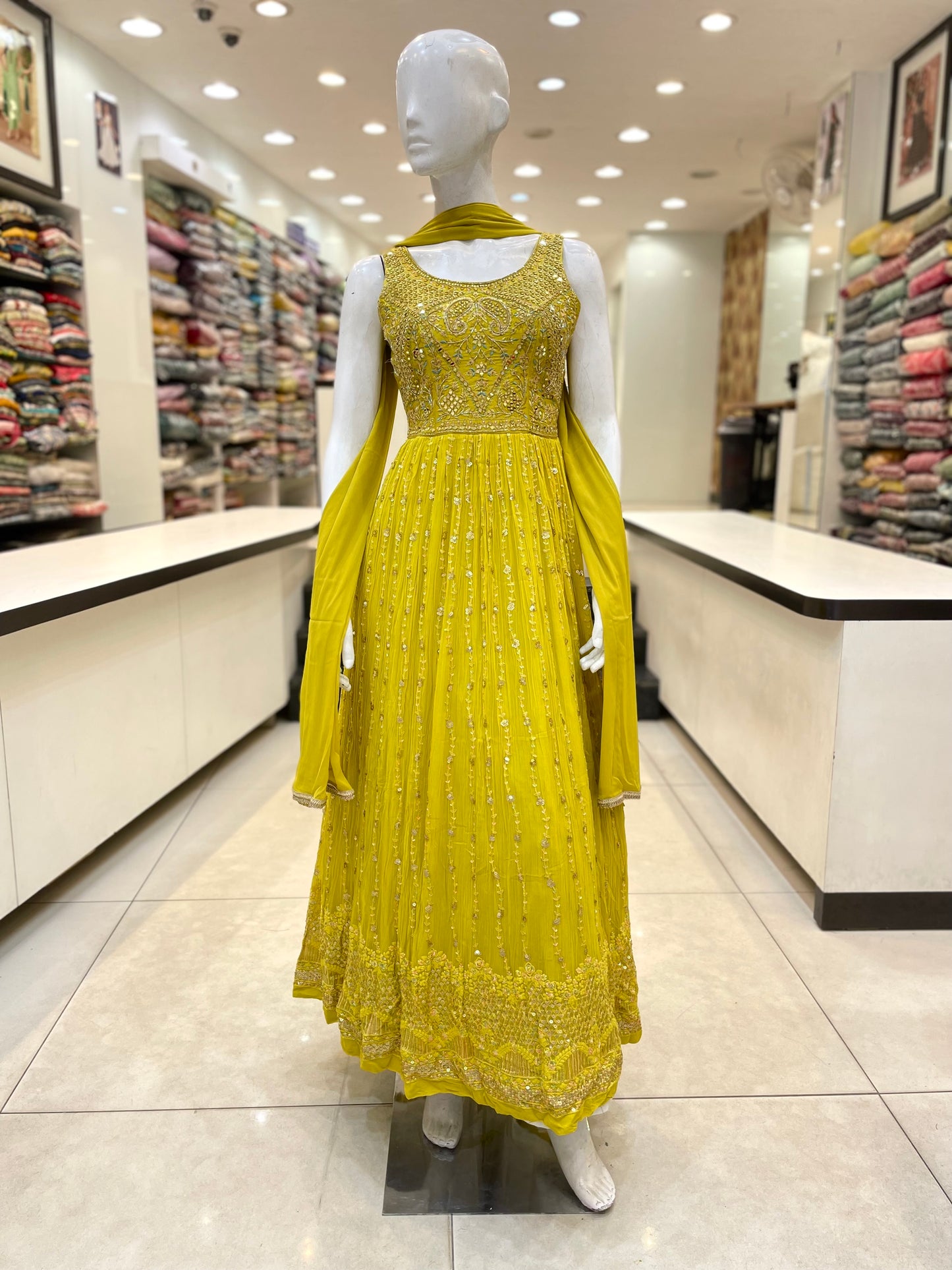 Yellow Long Dress