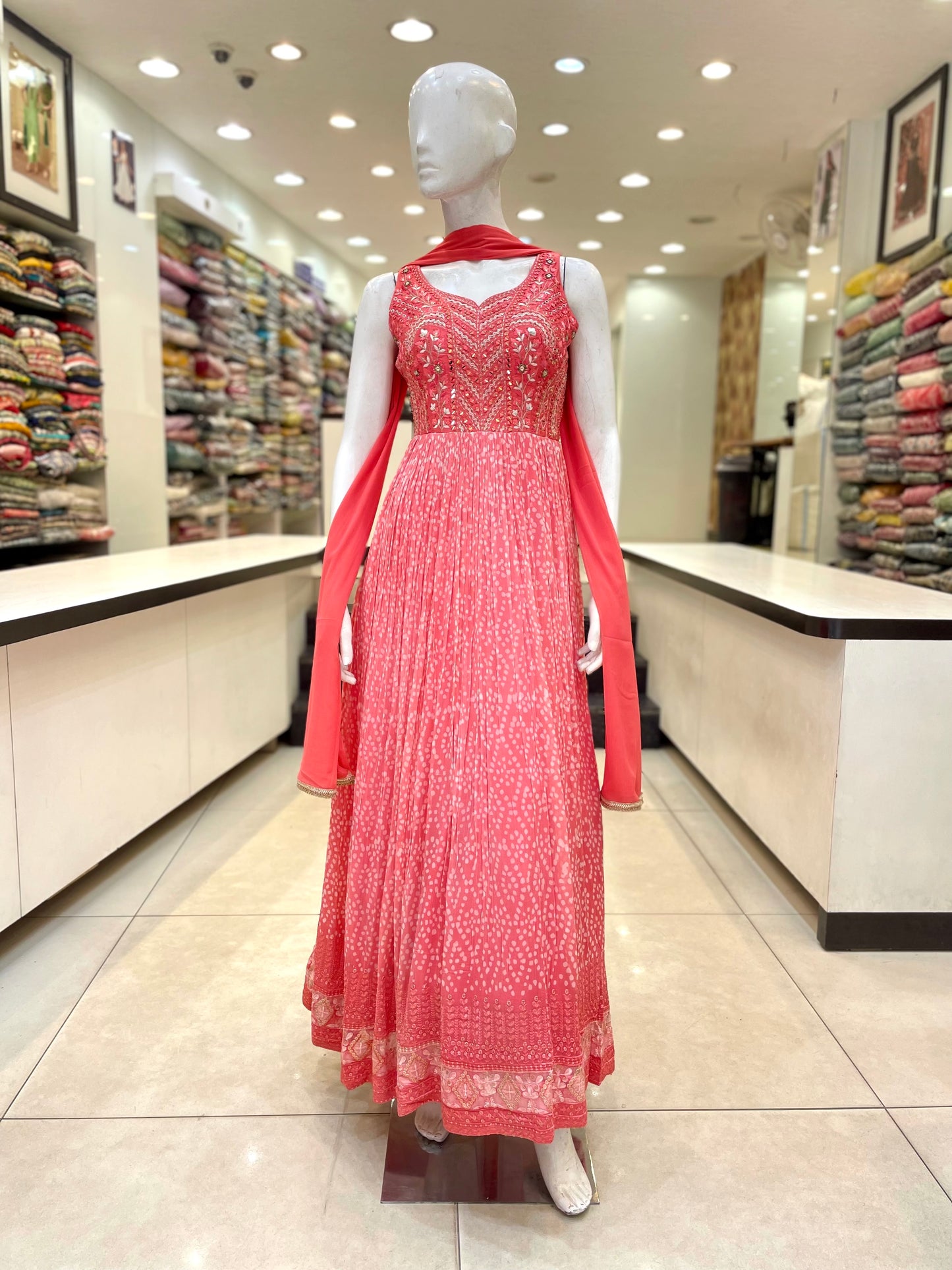 Pink Long Dress