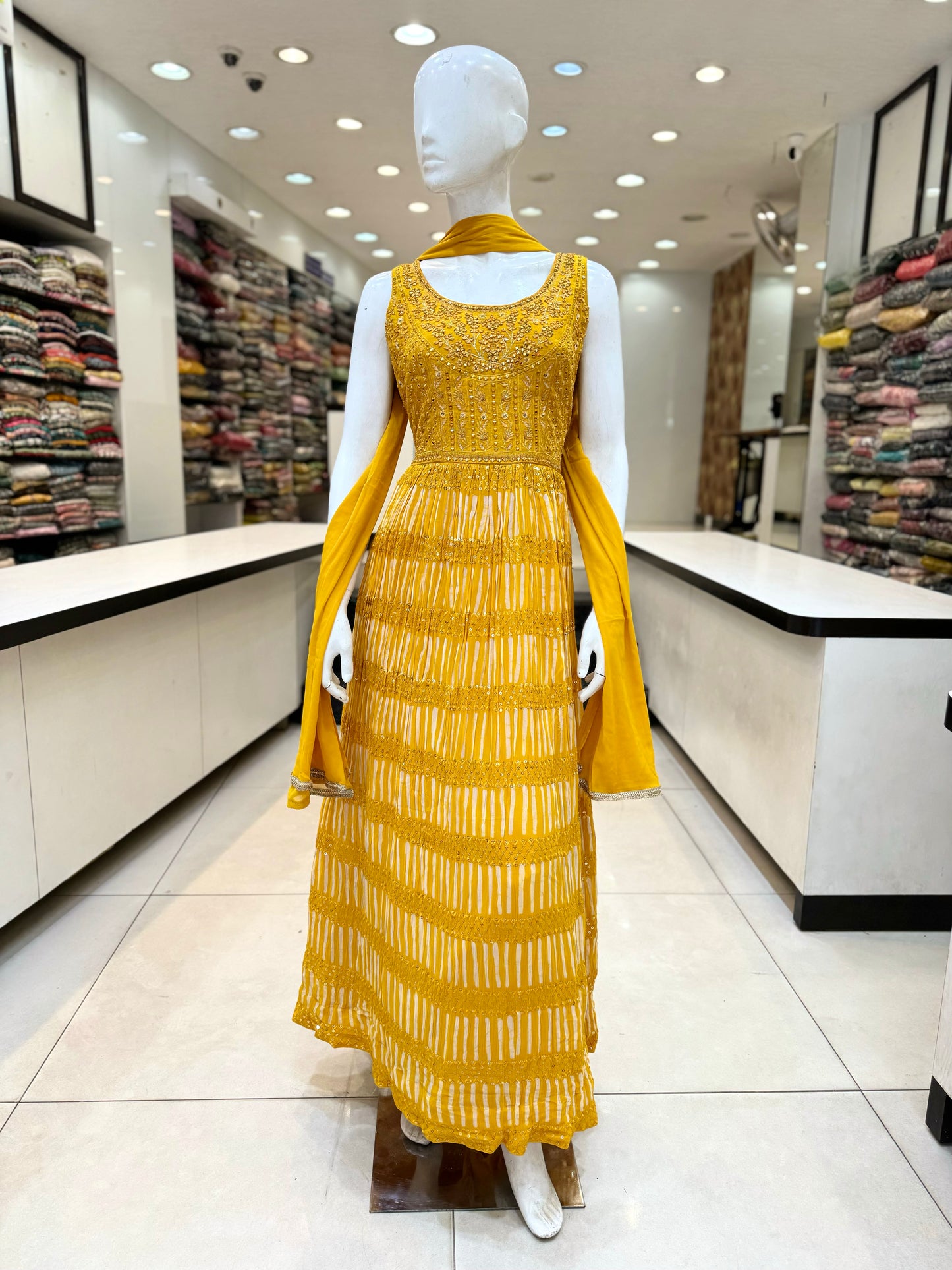 Yellow Long Dress