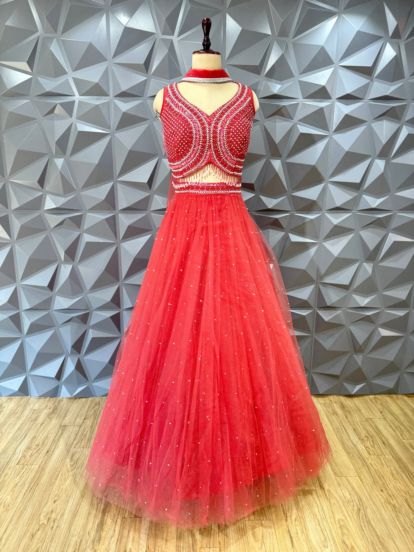 Red Lehenga Set