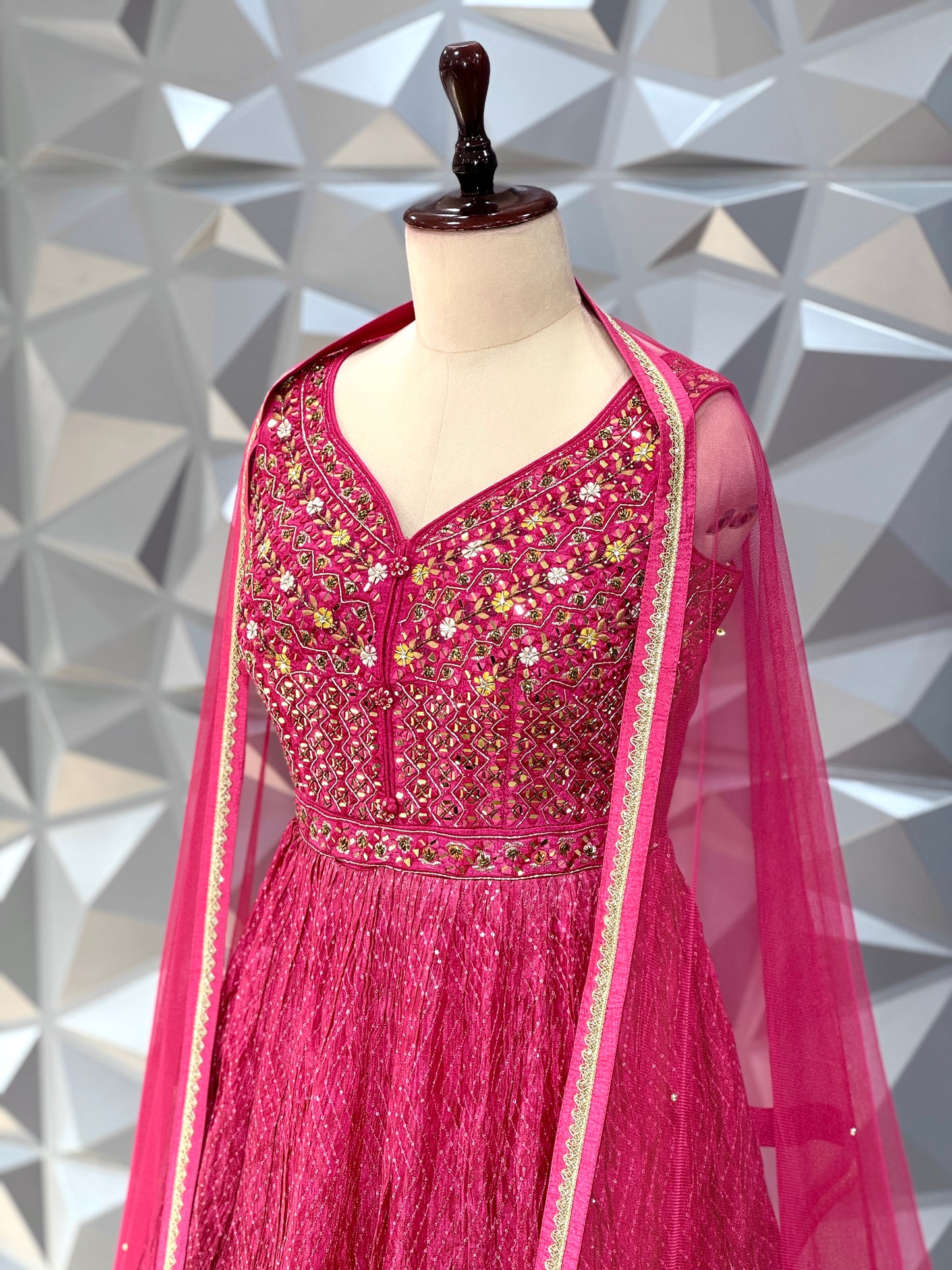 Pink Long Dress