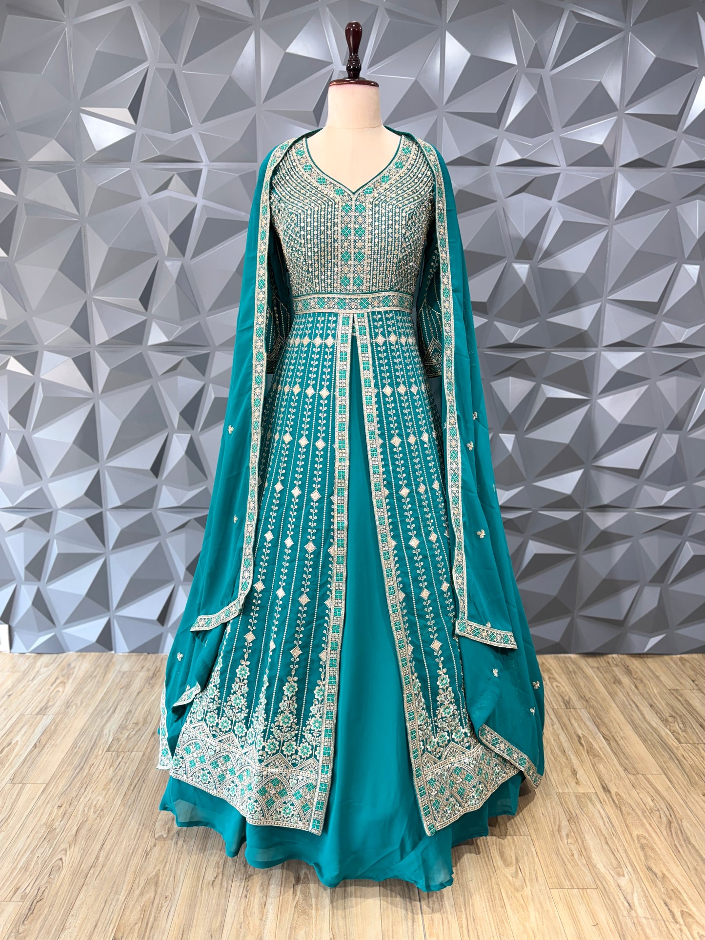 Rama Blue Lehenga