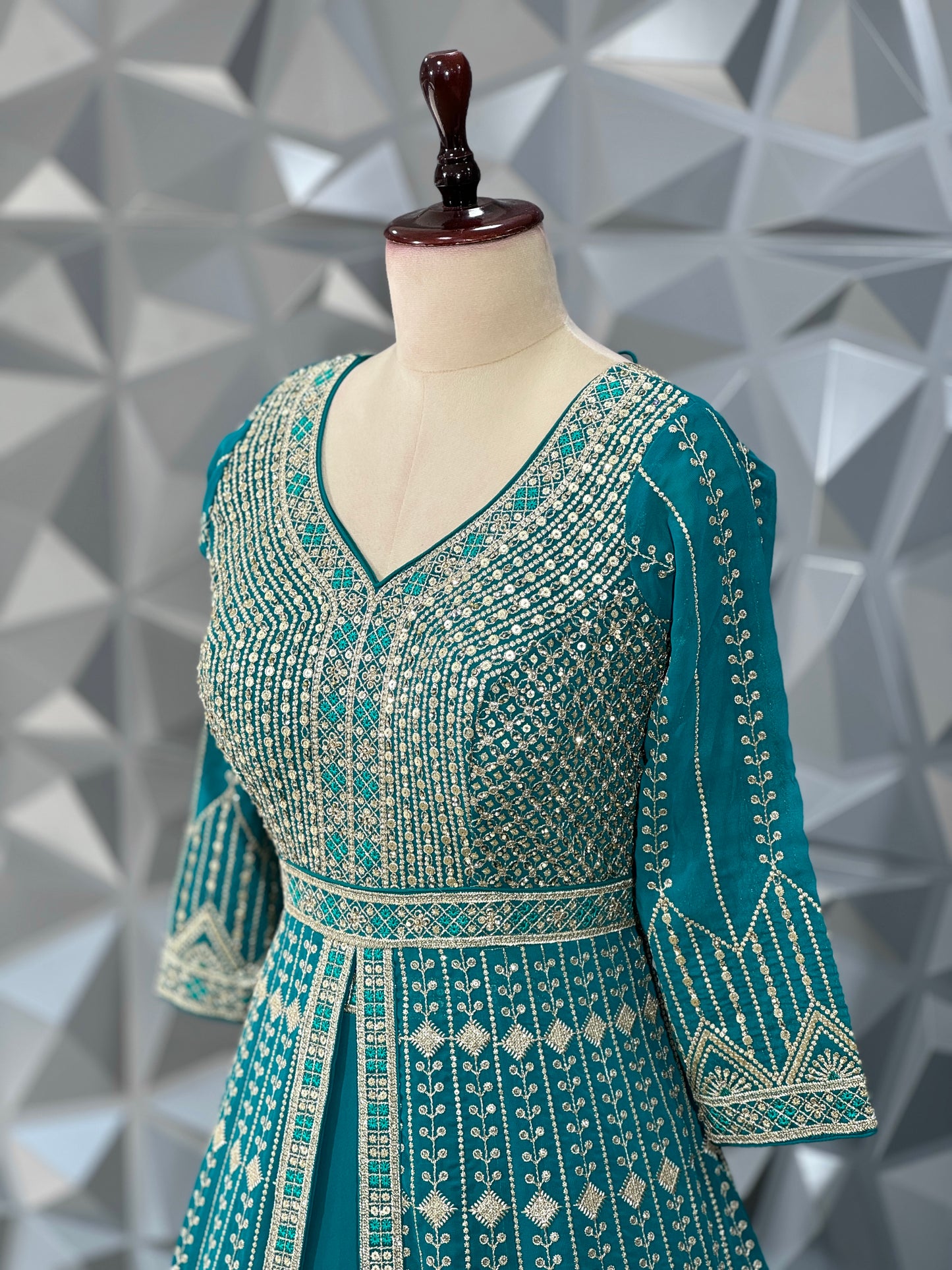 Rama Blue Lehenga