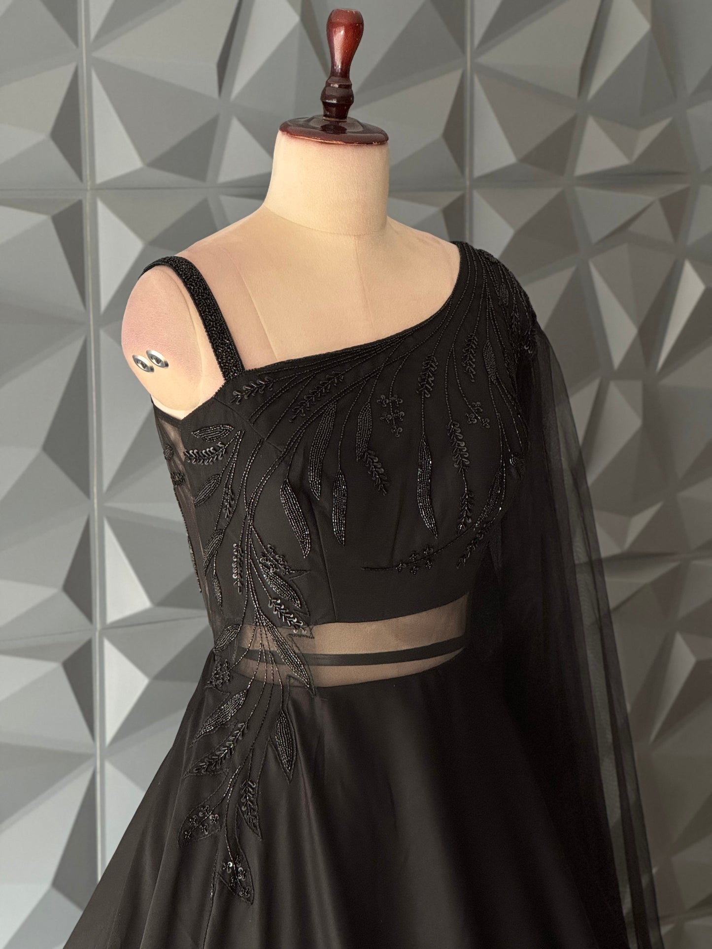 Black Designer Gown