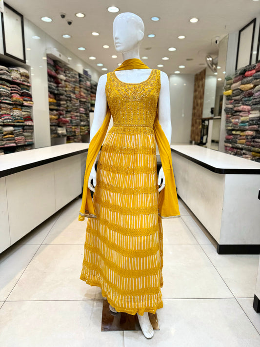 Yellow Long Dress